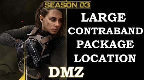 Dmz large contraband package - A new threat has entered the DMZ map on Al Mazrah, and they’re the Cartel. ... You’ll now need to take out at least five Cartel soldiers, followed by grabbing two large contraband packages ...